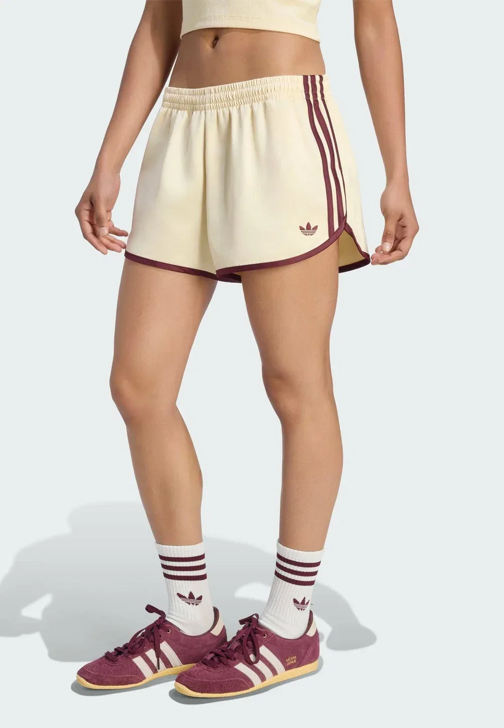 Шорты Adidas Originals, Warm Vanilla Maroon