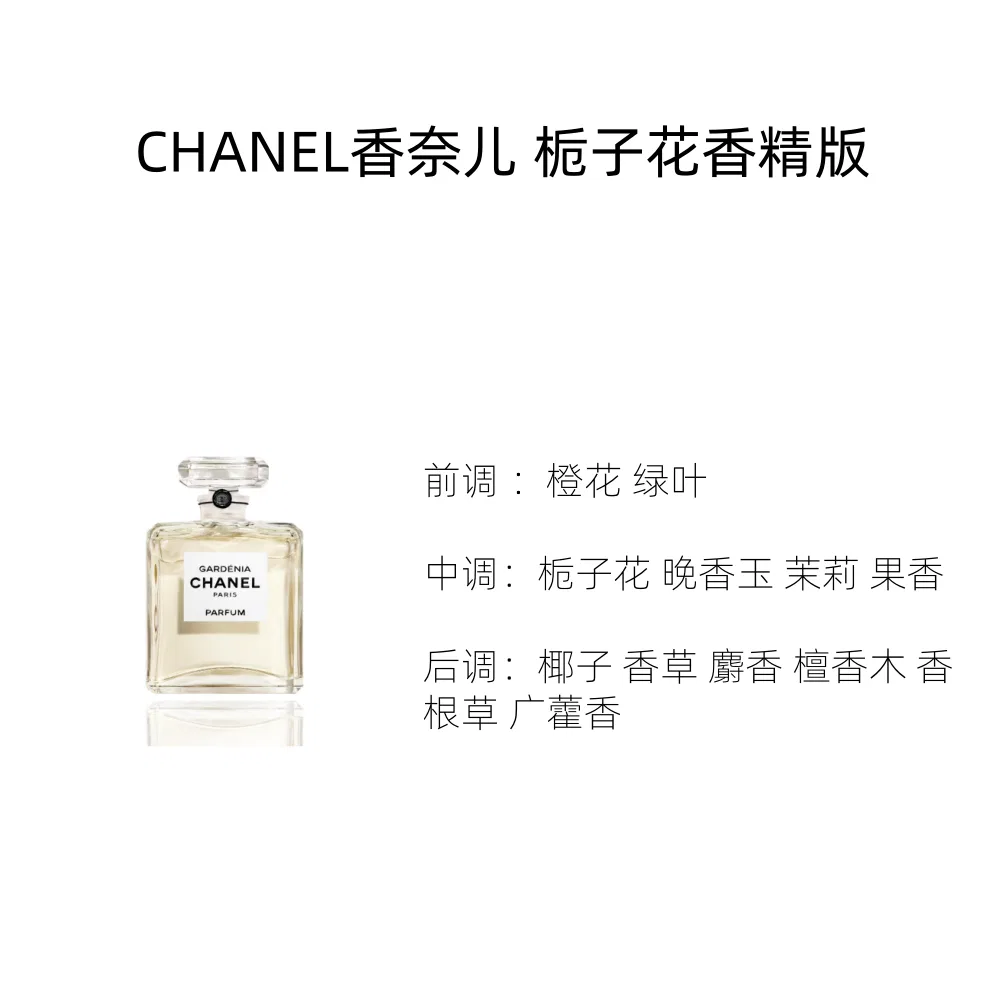 Женские духи Gardenia Fragrance Edition Perfumes Potpourri Scent Parfum Butter Cream Aroma, 30 мл, CHANEL — фото 3