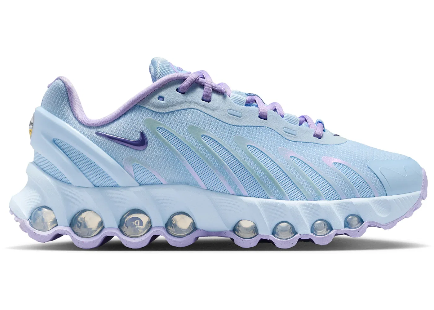 Детские кроссовки Lifestyle Nike Air Max Dn8, Celestine Blue/Metallic Silver/Vivid Orange/Hydrangeas
