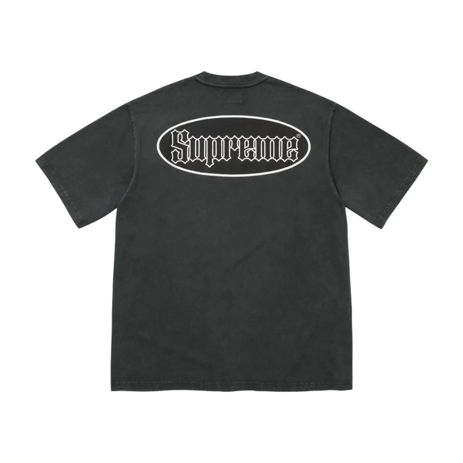 Мужская футболка FW26 Cracked Pocket S/S T-Shirt 'Black' Supreme, черный — фото 2
