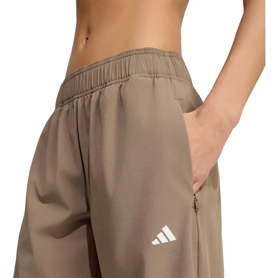 Женские спортивные штаны We Woven Pant adidas, Коричневый — фото 4