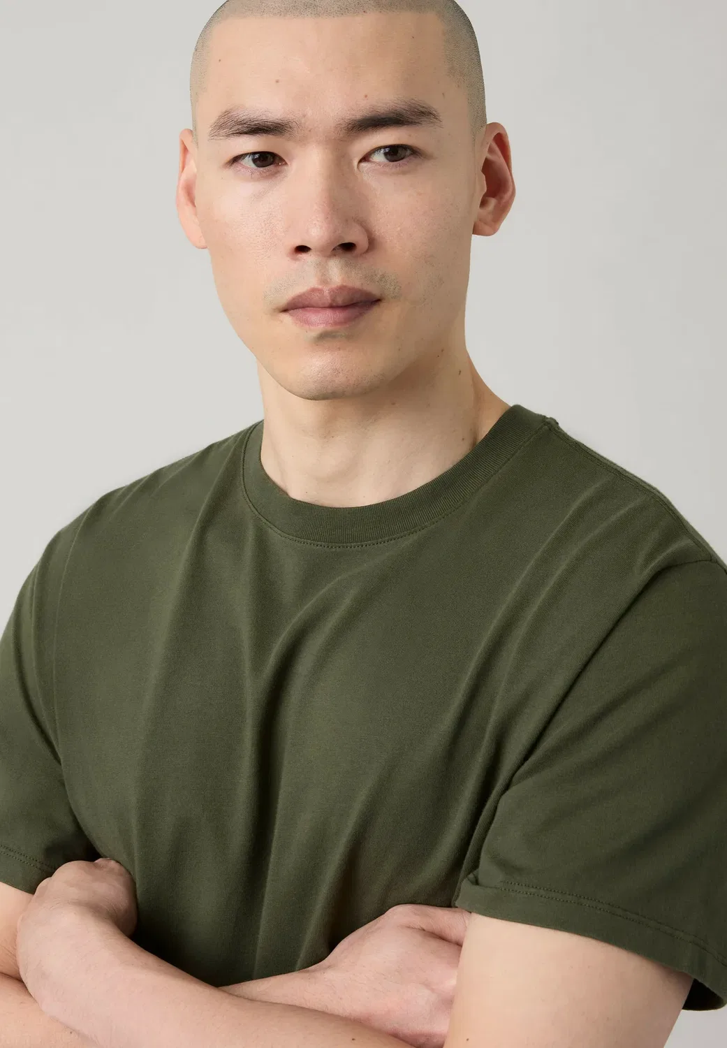 Ng essential tee mineral black - базовая футболка Levi'S, Vintage Khaki - Greens - — фото 3