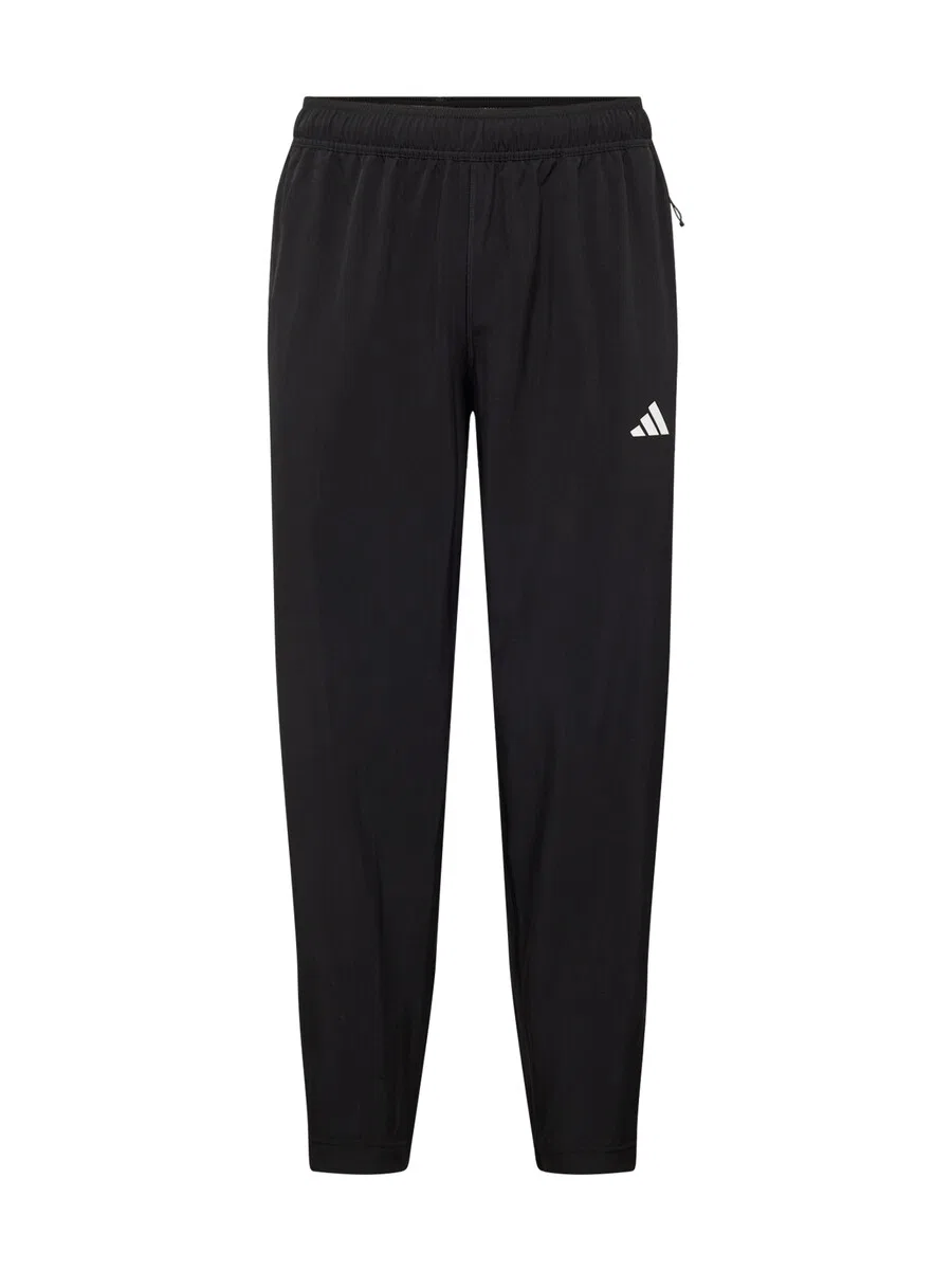 Спортивные шорты ADIDAS PERFORMANCE Tapered Workout Pants 'Training Essentials' черного цвета