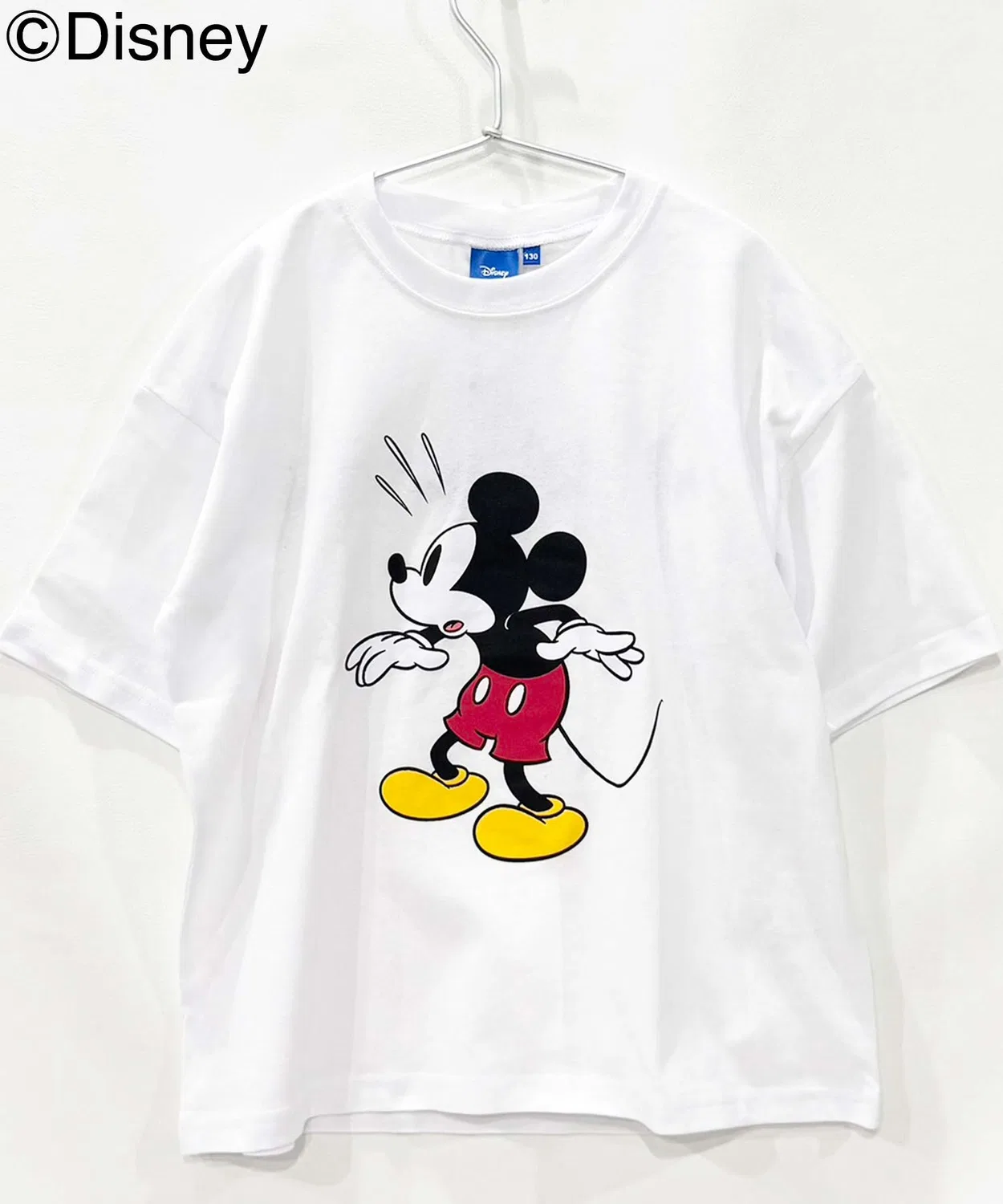 Детская футболка с принтом Mickey Mouse Disney, Хитер Грей — фото 4