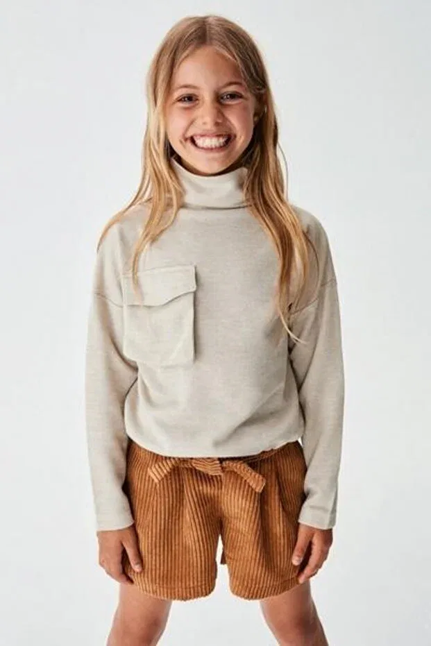 Детские шорты для девочек вельветовые Nk Kids, Orange