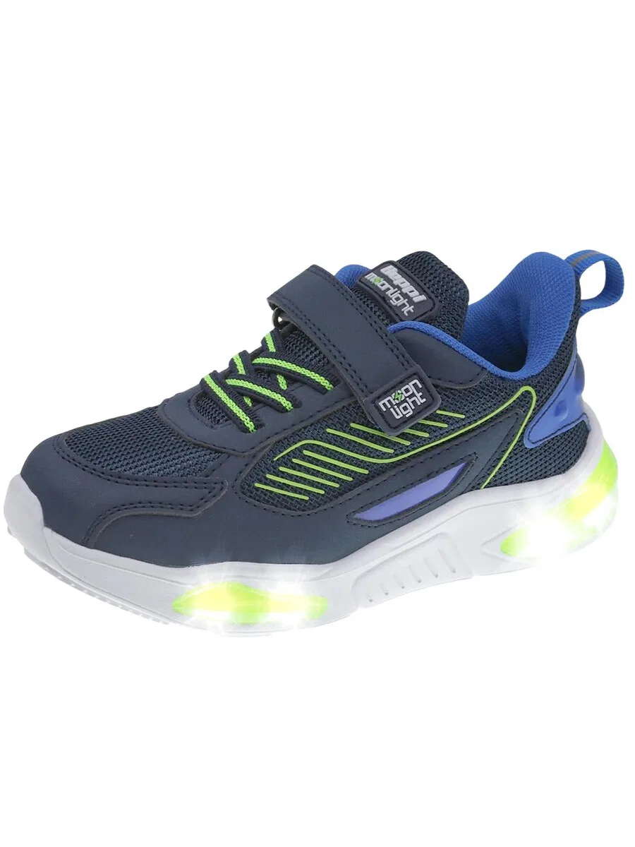 Кроссовки Beppi 'Lighting Shoes' синего цвета