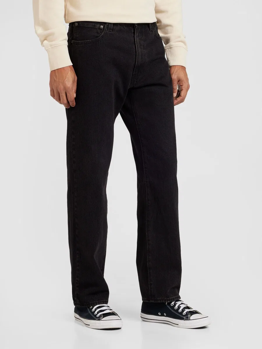 Джинсы LEVI'S Regular, черные — фото 3
