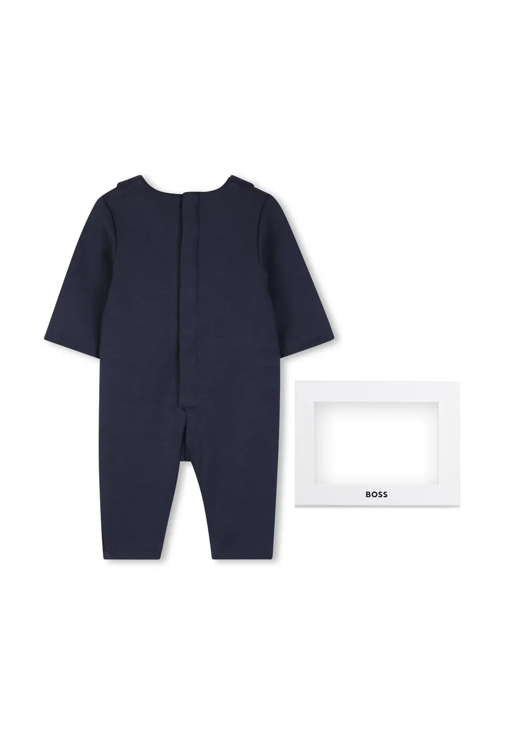 Детский комбинезон-футляр для церемонии - футболка с принтом Boss Kidswear, Navy — фото 2