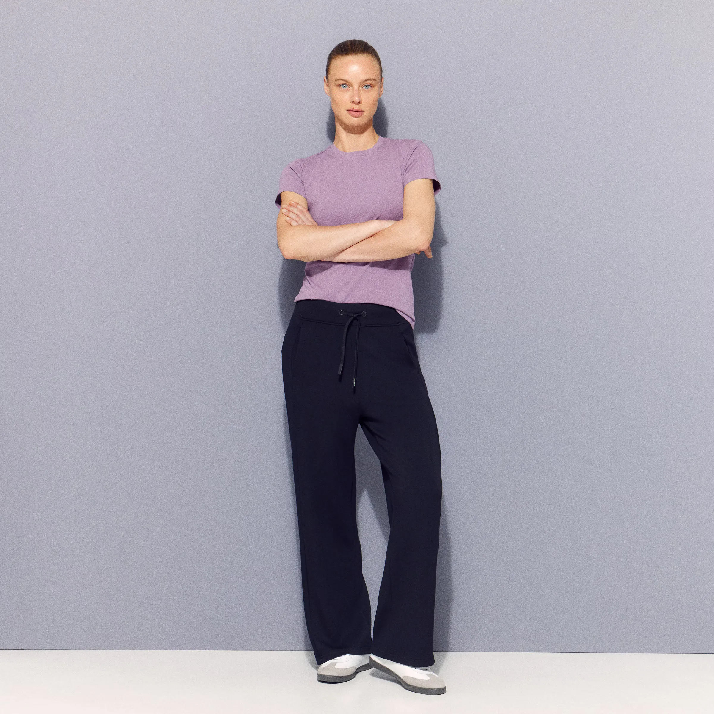 

Широкие длинные брюки из вискозы Sportcasual для женщин Boomerang, зеленый