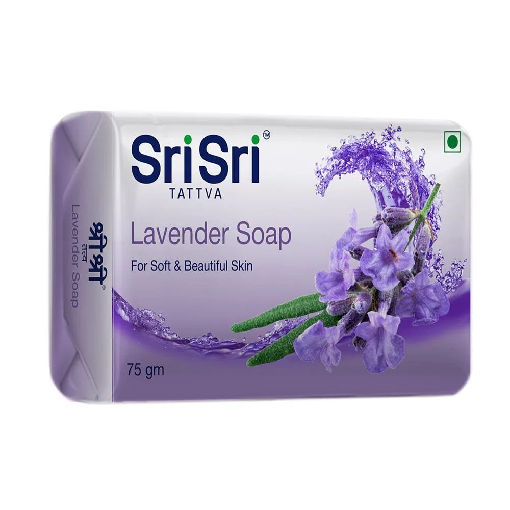 Мыло Lavender Sri Sri Ayurveda, 6 шт, 450 г