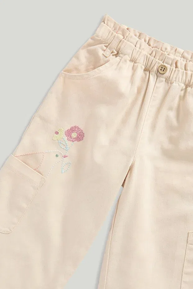 Детские брюки для девочек широкие Mothercare, Pink — фото 2