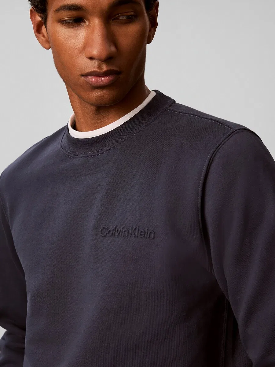 Толстовка Calvin Klein цвета «ночной синий» — фото 3