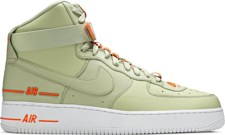 

Кроссовки Nike Air Force 1 High LV8 'Olive Aura', зеленый, Зеленый;серый, Кроссовки Nike Air Force 1 High LV8 'Olive Aura', зеленый