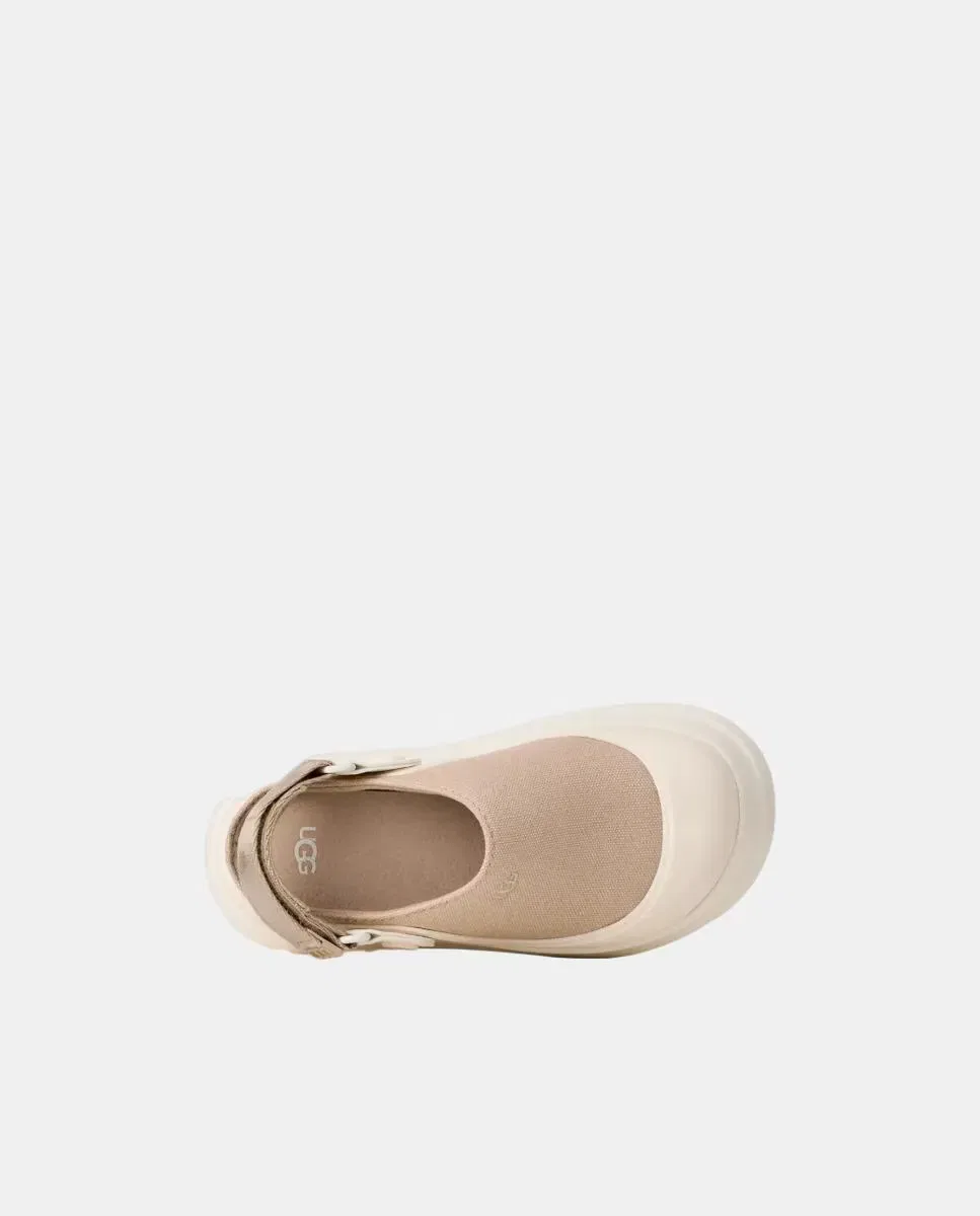 Детские сабо для девочек с закрытым мыском GoldenGlow UGG, Blanco — фото 2