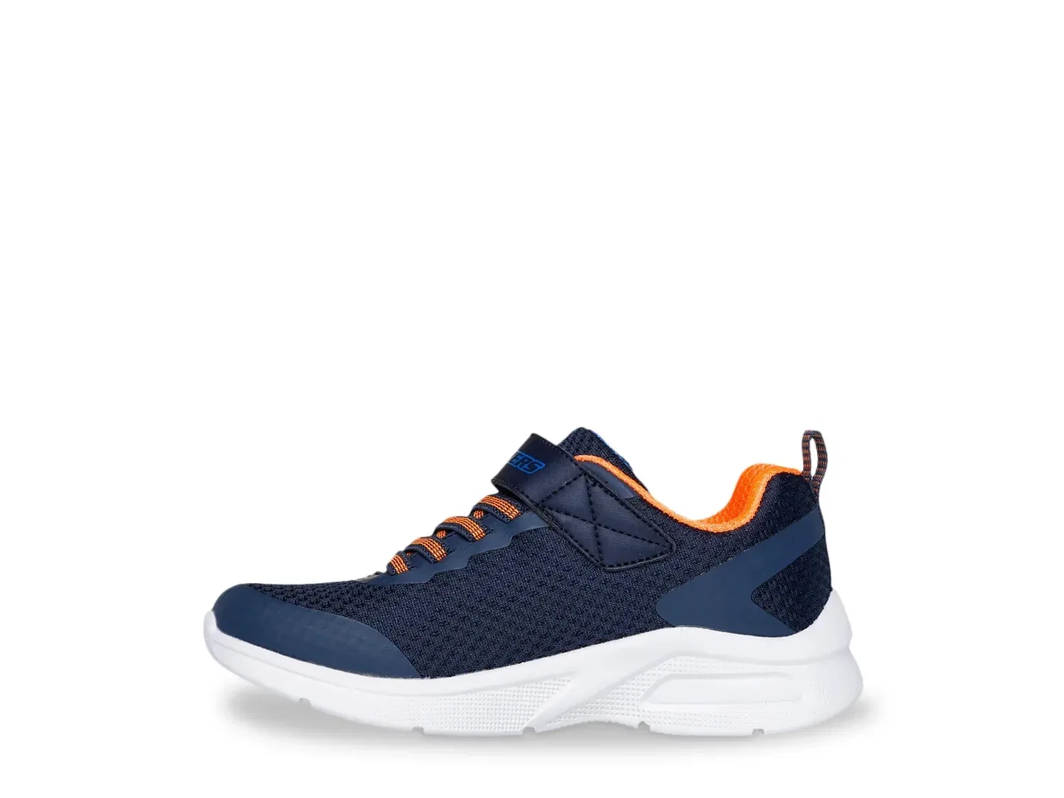 Кроссовки Microspec Max Skechers, Navy/Orange — фото 2