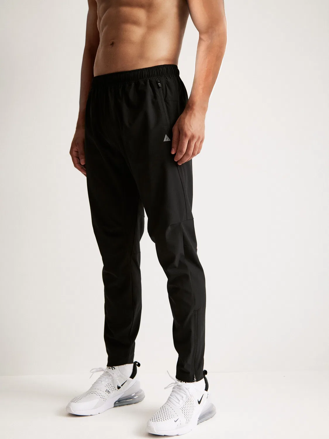 Джоггеры спортивные, черные, Active Woven Next