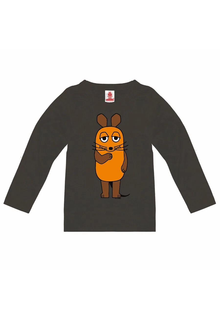 Футболка 'Die Sendung mit der Maus' Коричневый, Темно-коричневый Logoshirt