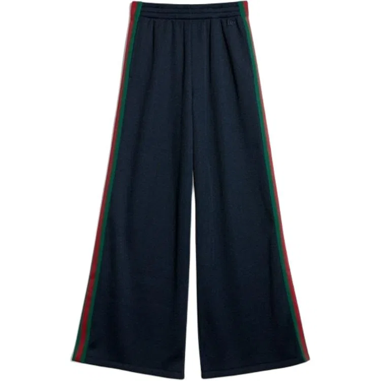 Брюки Gucci Casual Pants, свободный крой, белый — фото 3