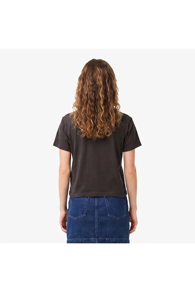 Футболка Lacoste 3LA Brown — фото 2