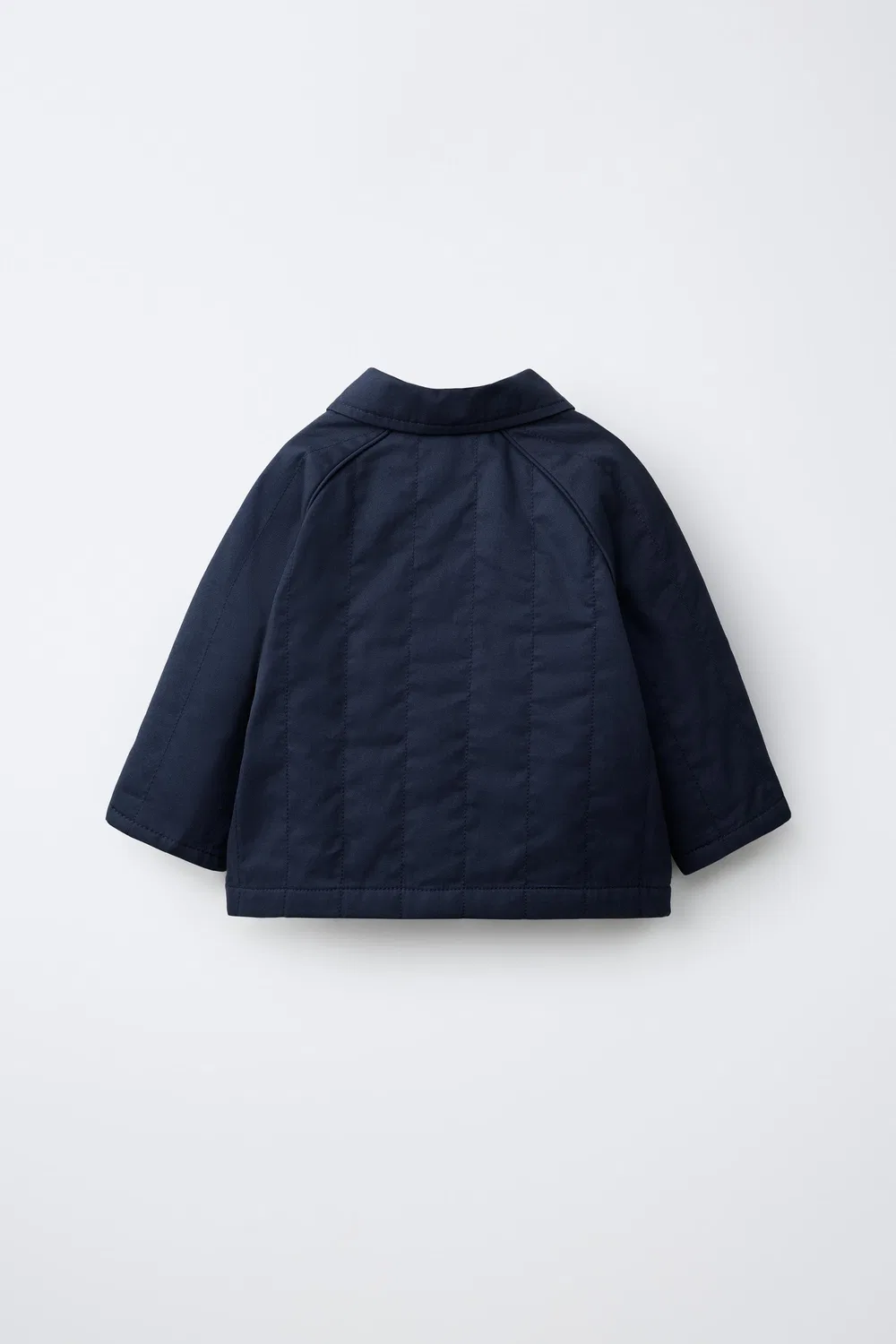 Куртка-пуховик с маркировкой ZARA, Blue/Indigo — фото 2
