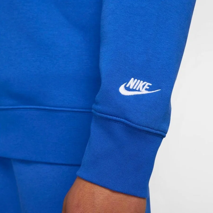 Мужской свитшот с принтом Club Bb Crew Gfx Nike, Синий — фото 3