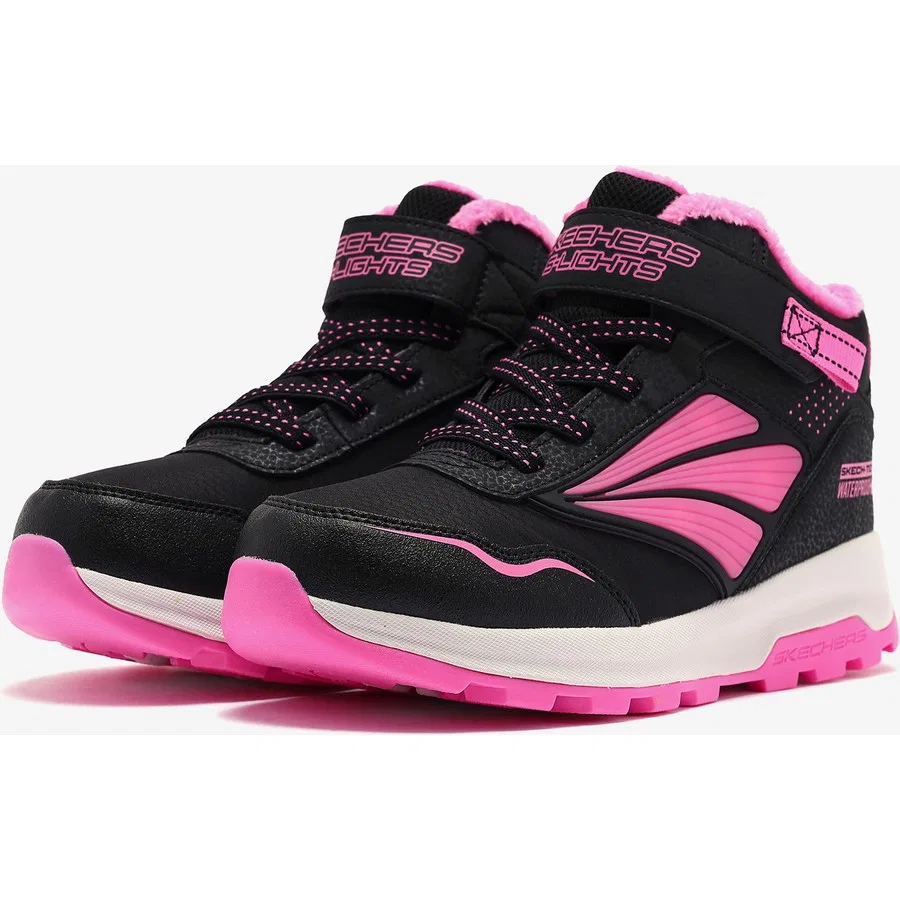 Детские ботинки непромокаемые Storm Blazer Hydropolis Skechers, Черный — фото 4