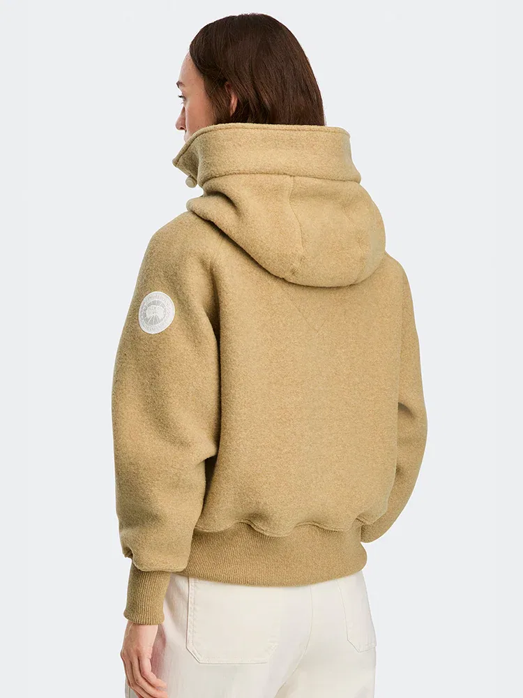 Жакет флисовый бомбер Chiliwax CANADA GOOSE, Melange Beige — фото 2