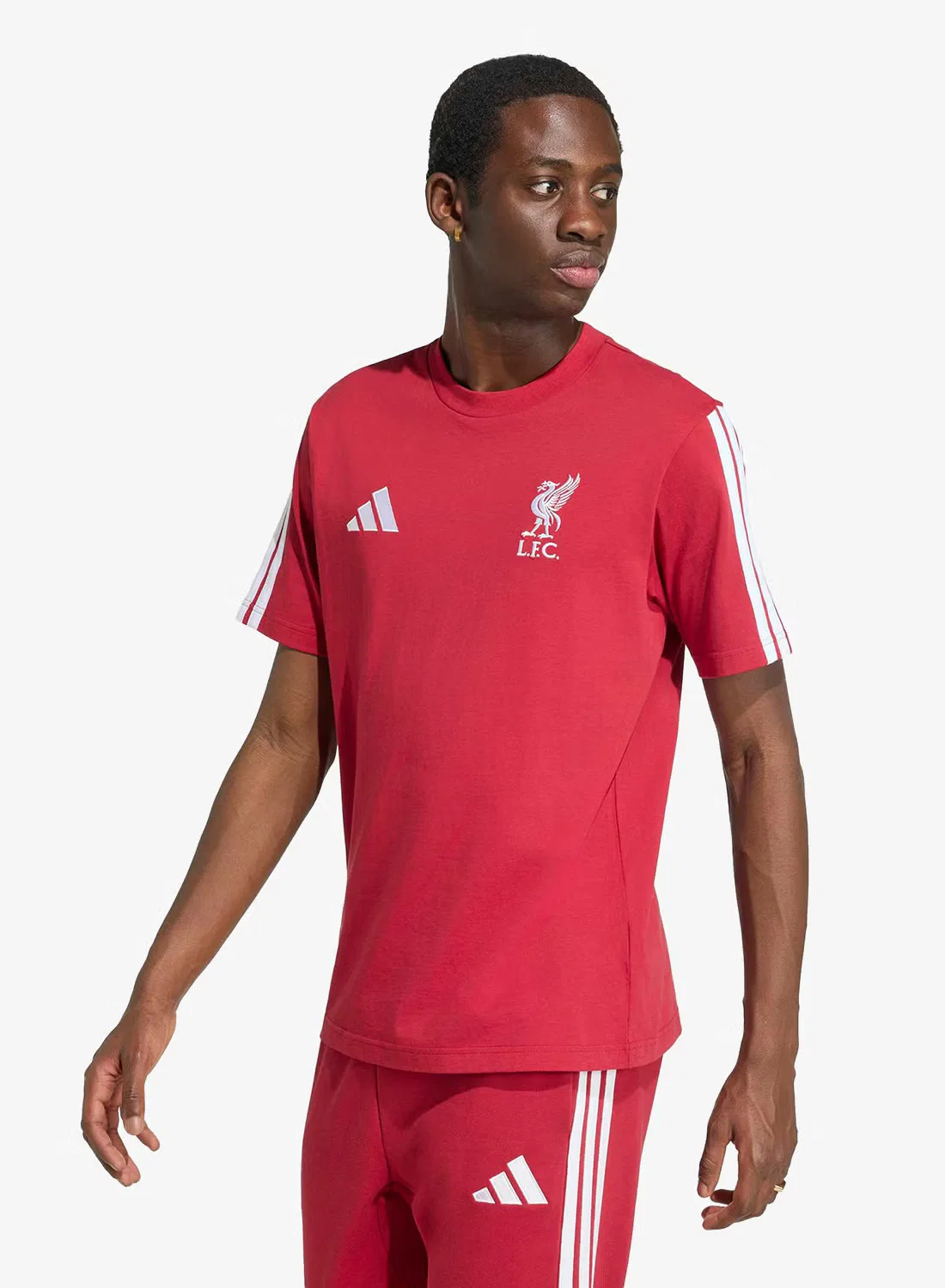 Футболка с коротким рукавом Liverpool FC DNA Adidas, белый