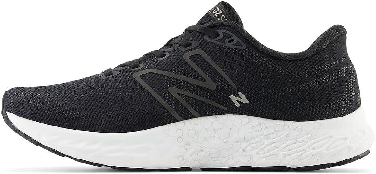 Мужские беговые кроссовки New Balance Fresh Foam X Embar V1, черный/черный металлик — фото 2