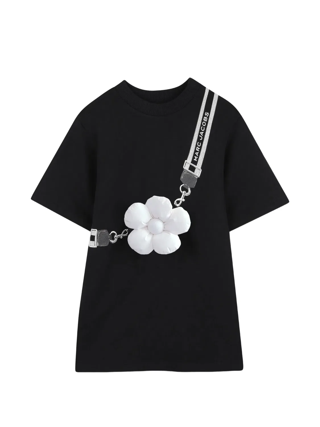 Платье с аппликацией, синее Marc Jacobs, синий