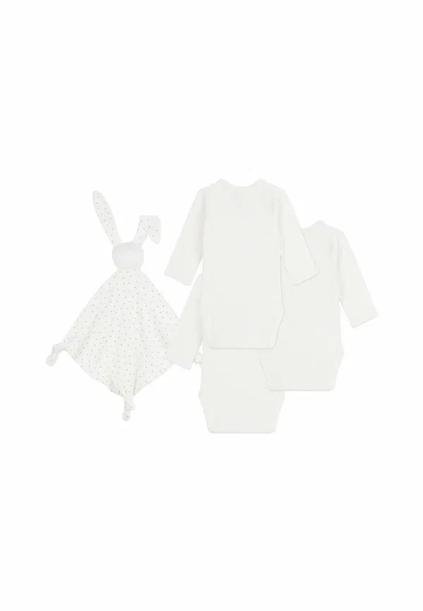 Боди из 100% хлопка Newborn 3 pack unisex, Petit Bateau, multi-coloured, мультиколор — фото 2