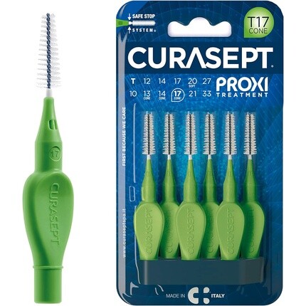 

Curasept Proxi Treatment T17 Конусная межзубная щетка 6 щеток