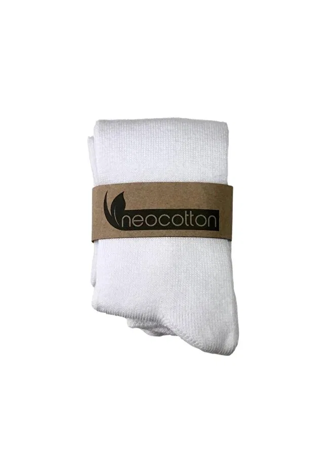 Детские колготки хлопковые для новорожденных Neocotton, White