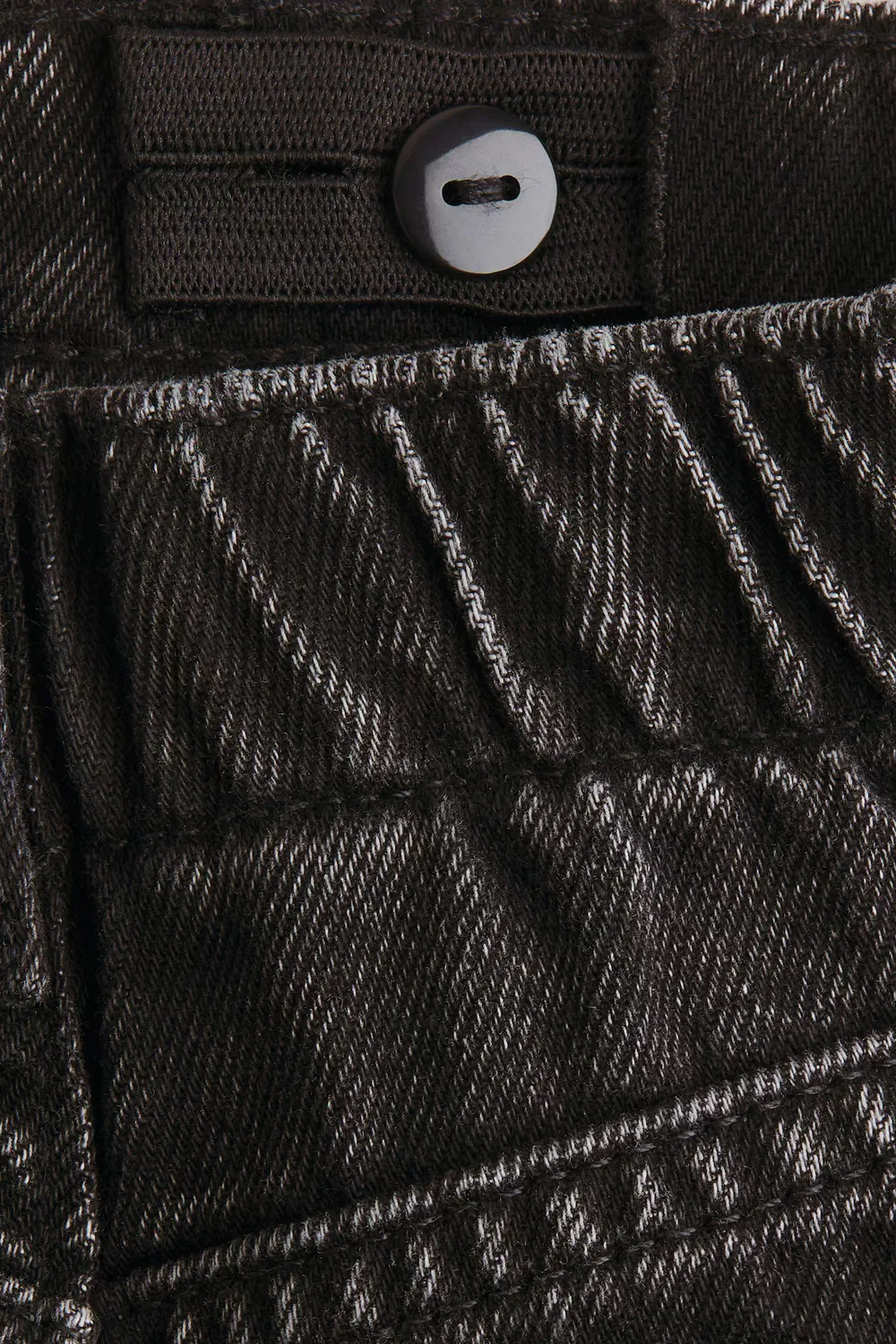 Свободные джинсы-бочонки H&M, Schwarz — фото 2
