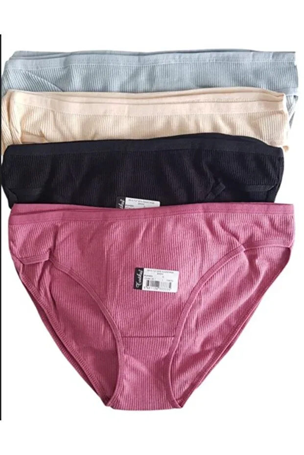 Детские трусы для девочек хлопковые 12 штук Basics Tutku, Multicolor — фото 3