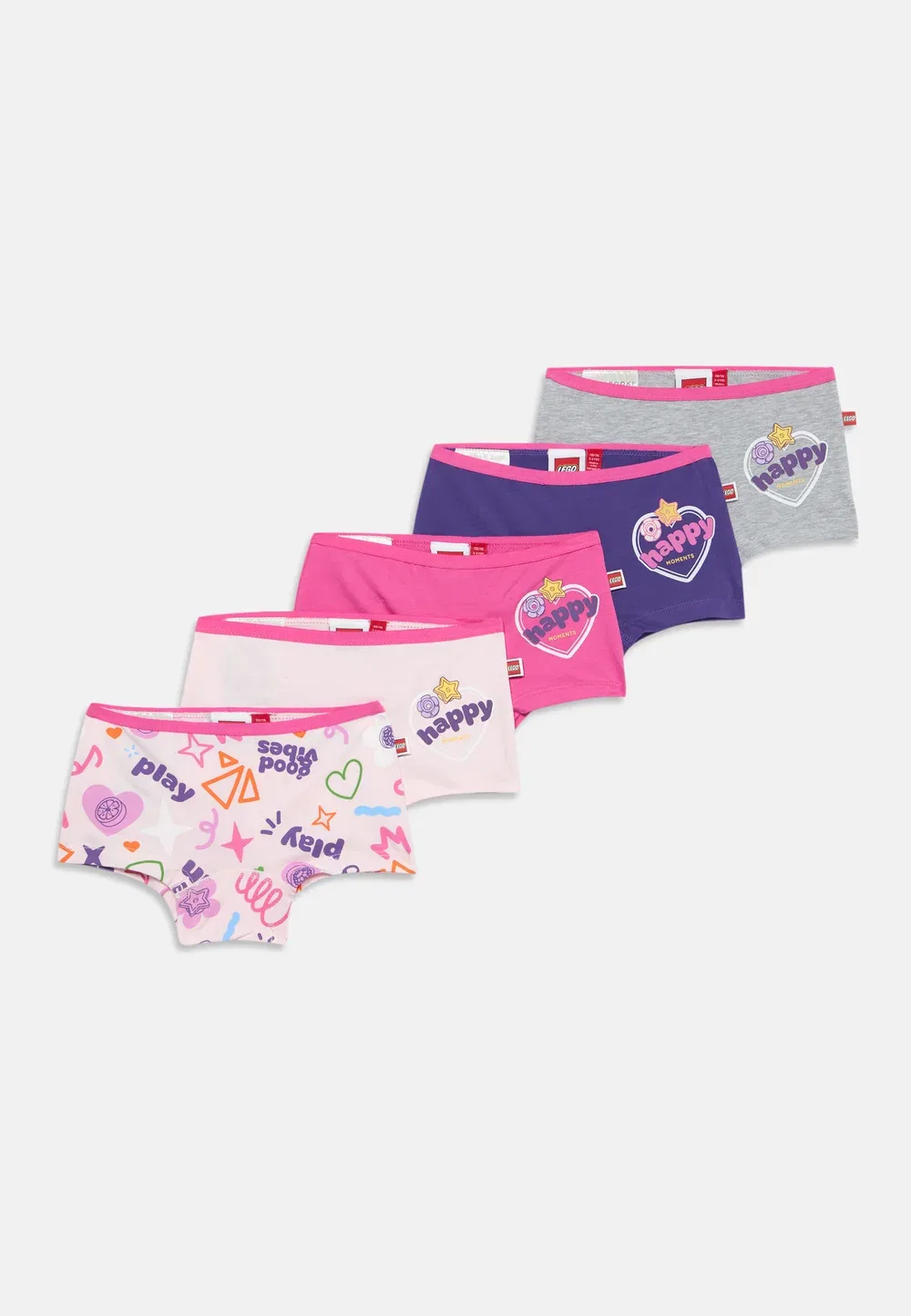 5 pack - хипстеры Lego Kidswear, Pink New