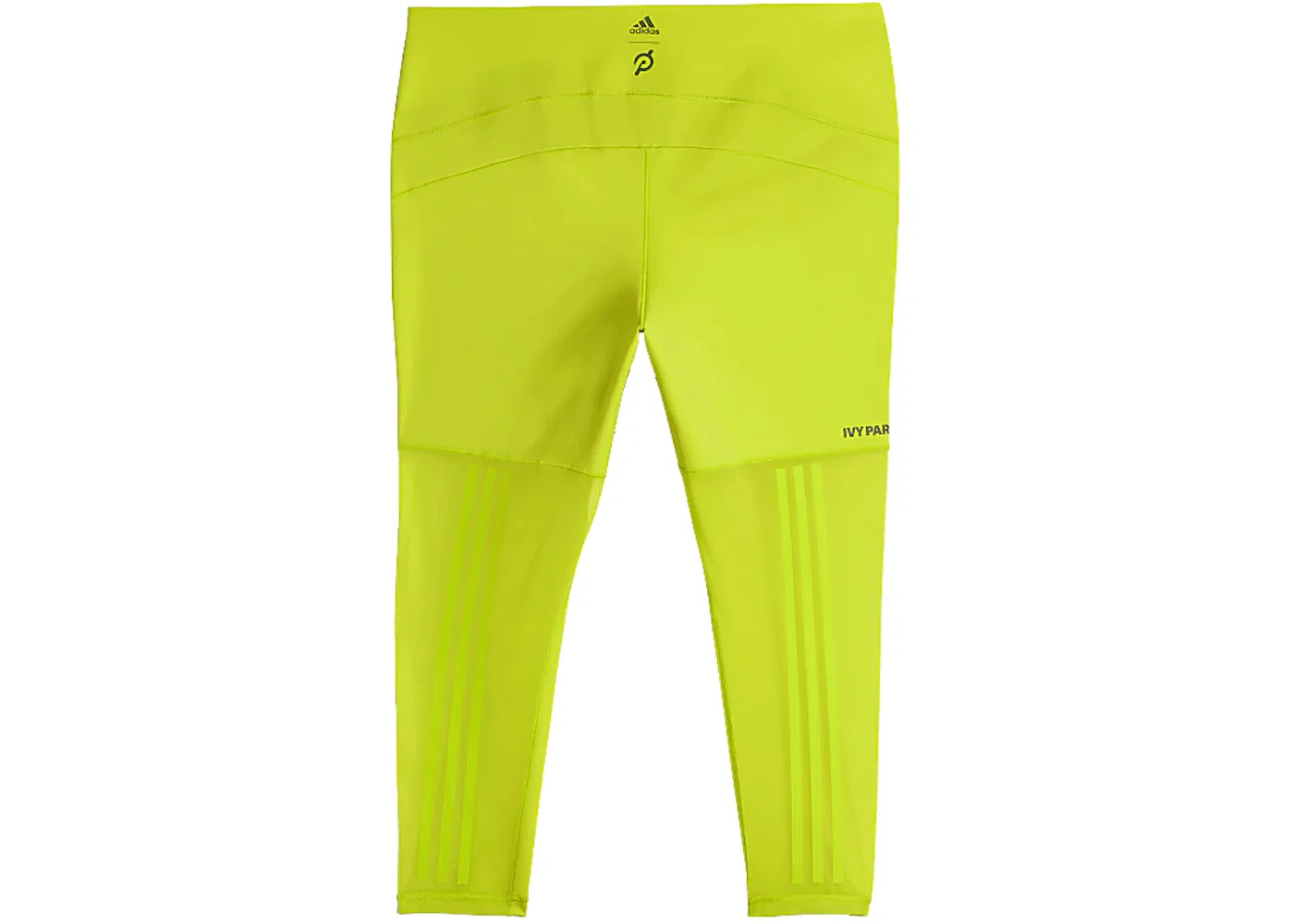 Женские леггинсы с принтом Tights (Plus Size) Adidas, Shock Lime/Focus Olive — фото 2