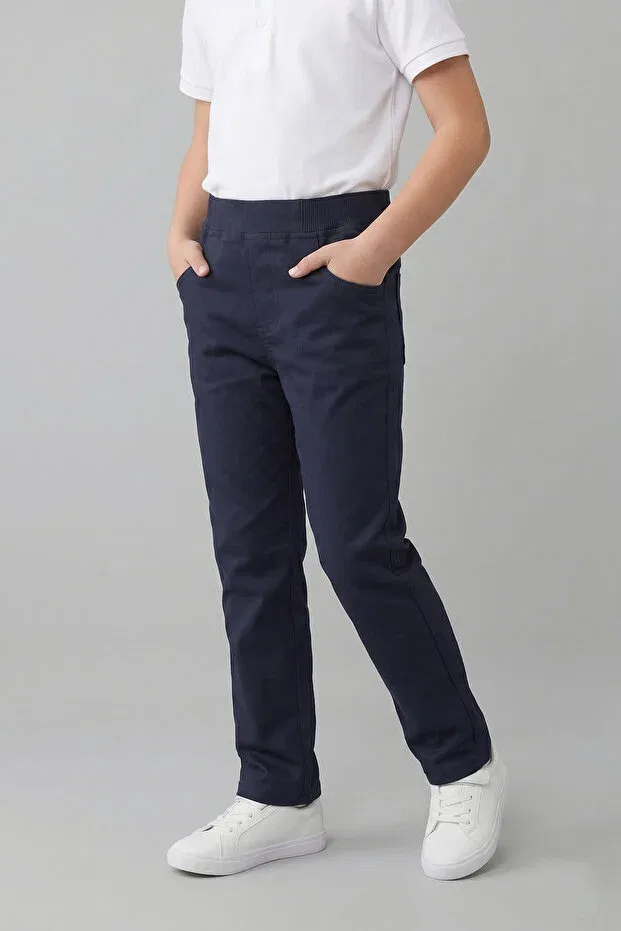 Детские брюки для мальчиков из канваса Nacar Çarşı, Navy Blue