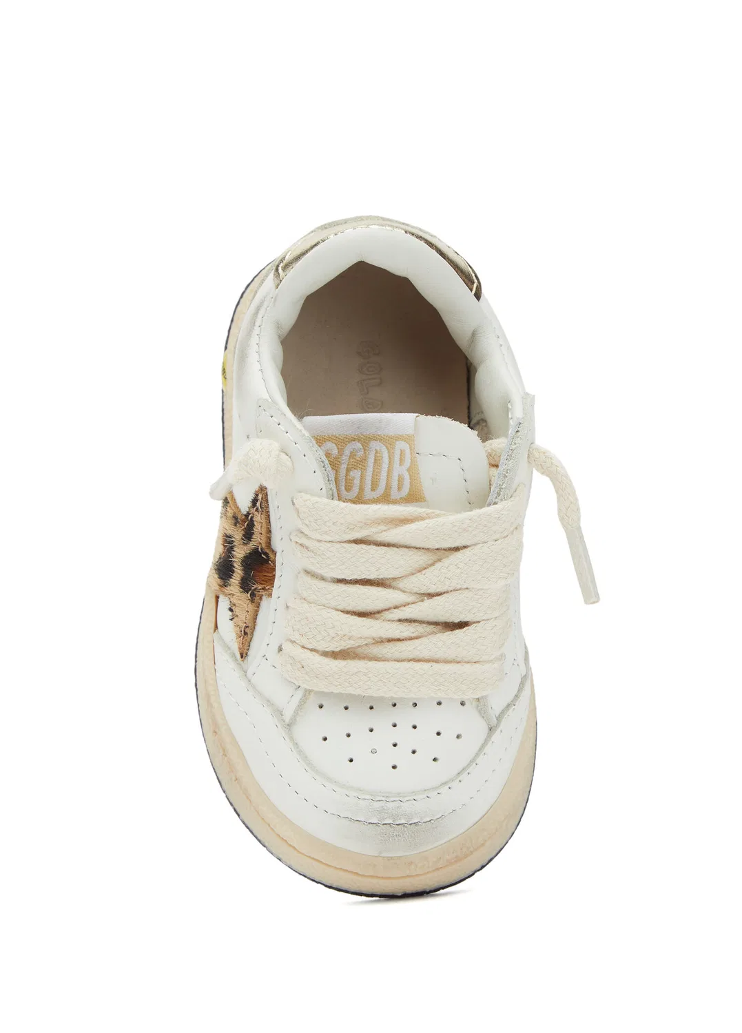 Кроссовки детские Golden Goose Ballstar, многоцветный белый — фото 4
