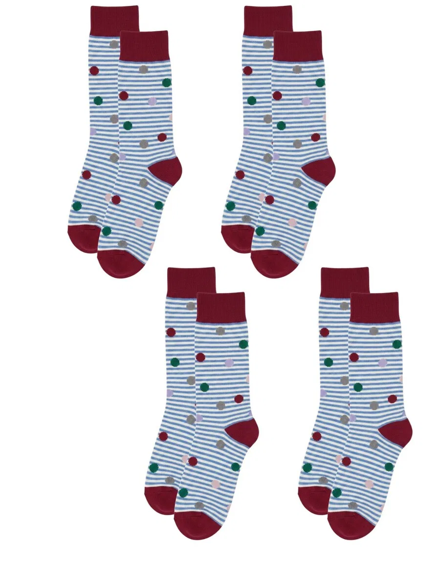Носки Albero Natur «Bio-Baumwoll-Kindersocken-4er Pack», мультиколор