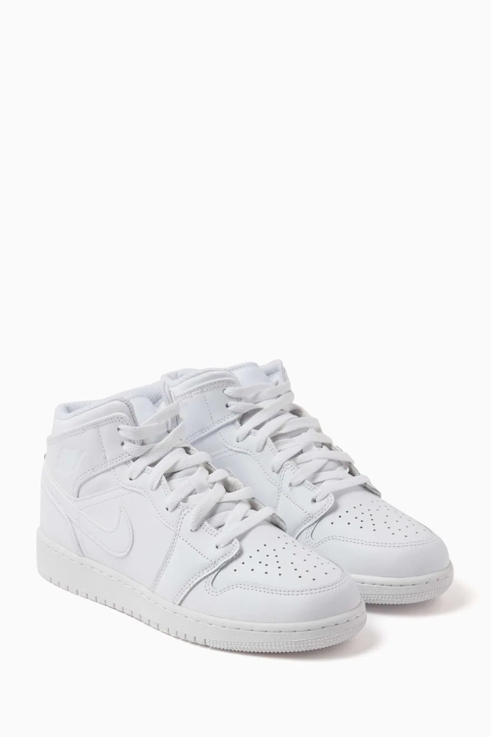 Кроссовки кожаные Air Jordan 1 Mid-top Nike