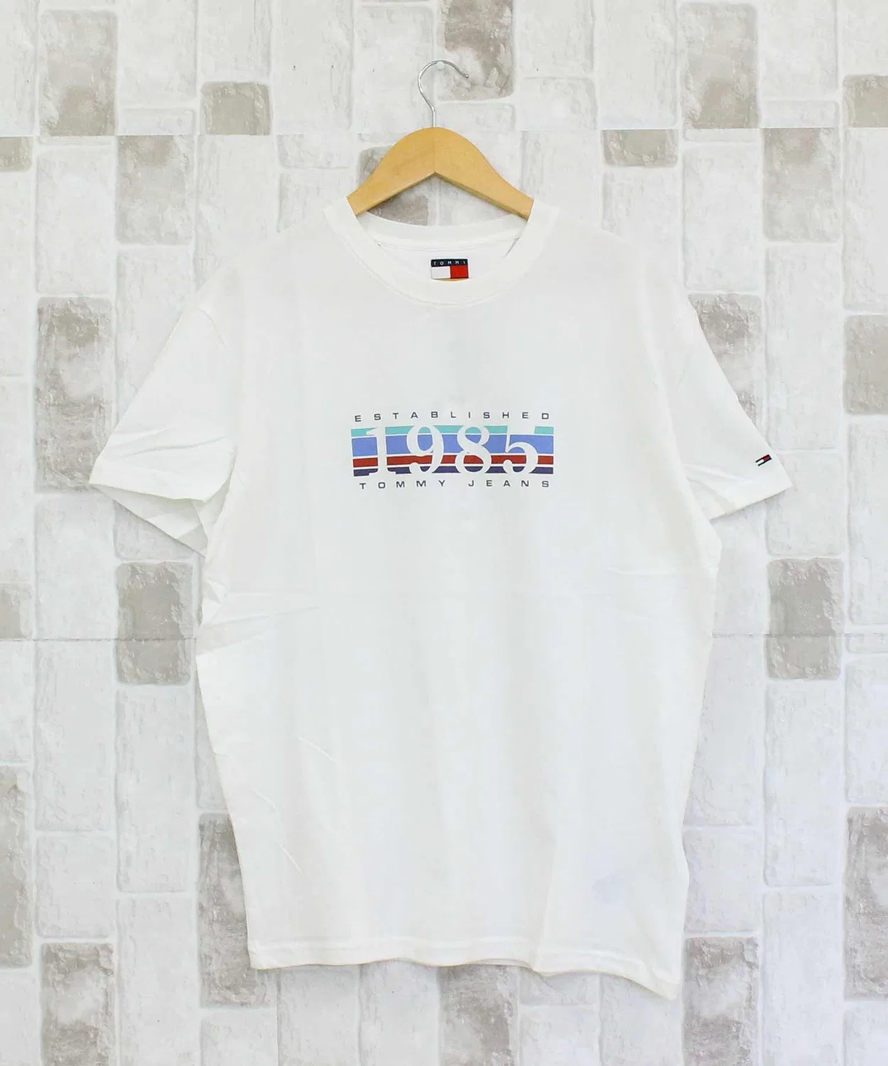 Мужская футболка с принтом DNA Graphic TOMMY HILFIGER, Natural