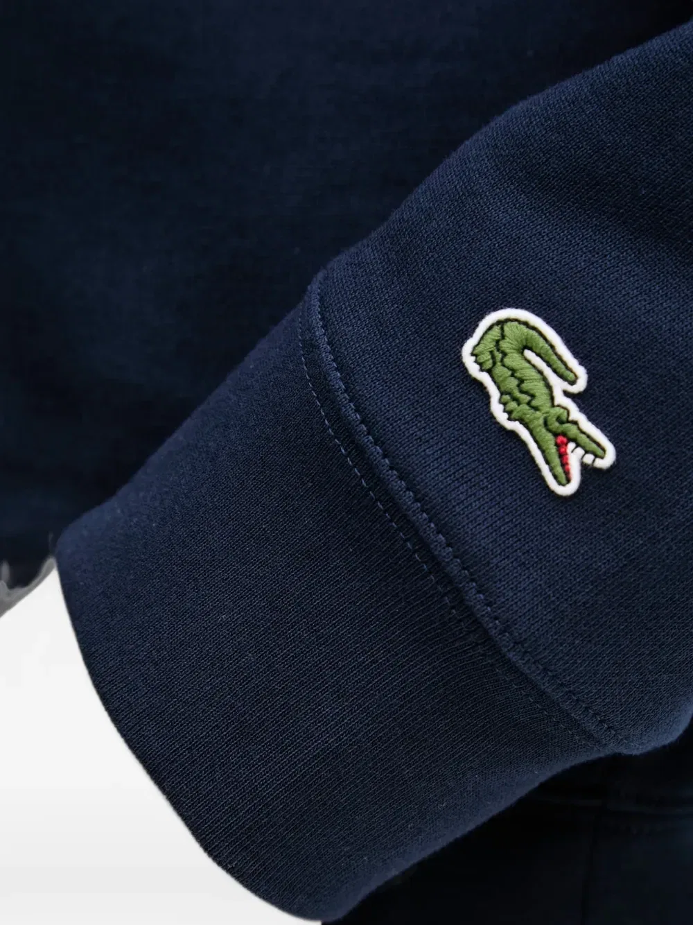 Толстовка на молнии-половине Lacoste, синий — фото 4