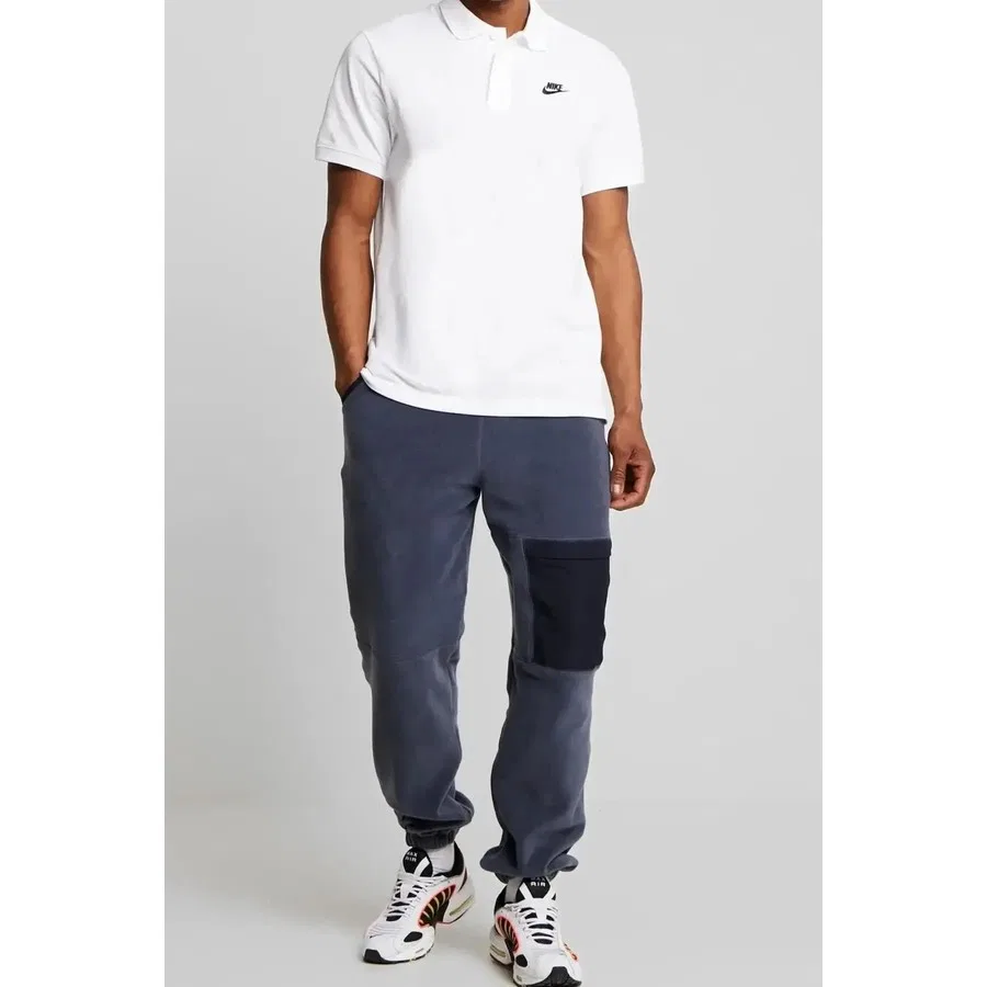 Футболка поло с коротким рукавом Club Ss Polo Pique Nike, Белый — фото 3