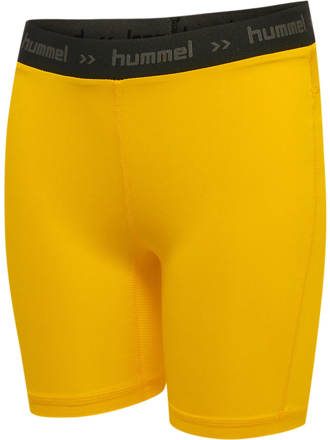 Детские леггинсы с принтом HML First Performan Kids Tig Shorts Hummel, Fluoreszierendes Neongelb