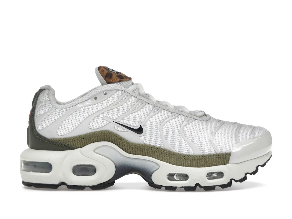 Детские кроссовки lifestyle Nike Air Max Plus, White/Leopard/Khaki