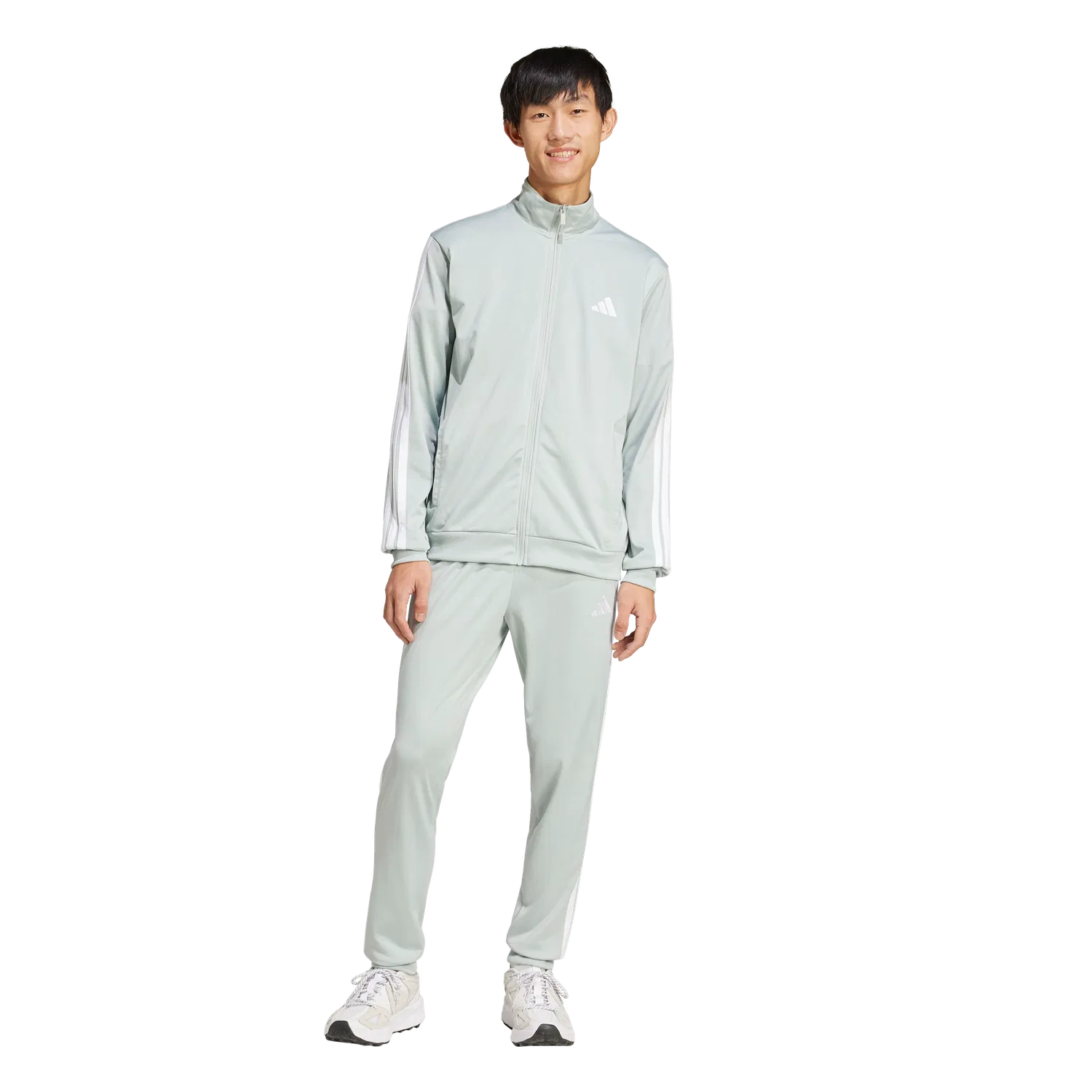 Мужской спортивный костюм с капюшоном Adidas, цвет Mint — фото 2