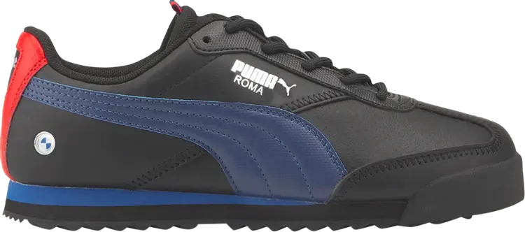 

Кроссовки Puma BMW Motorsport x Roma Jr Black Estate Blue, черный