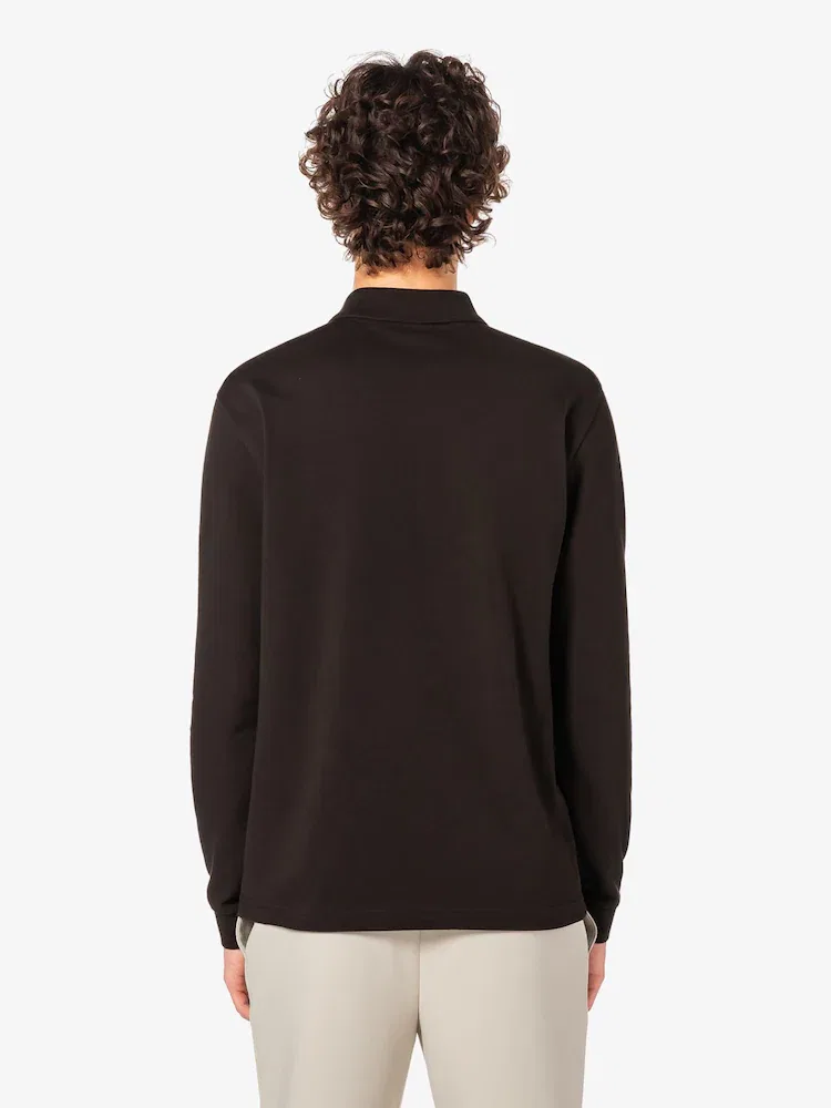 Футболка с длинным рукавом Regular Fit LACOSTE, Dark Brown — фото 3