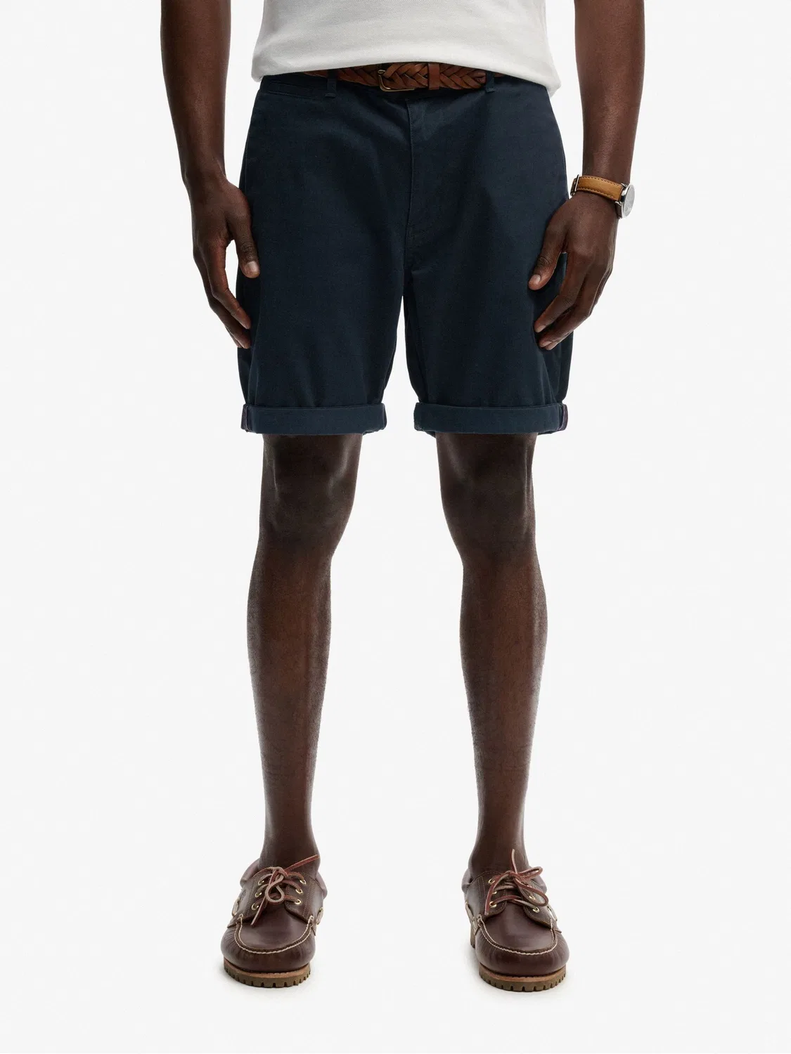 Шорты чинос Regular Fit Superdry, Navy Blue
